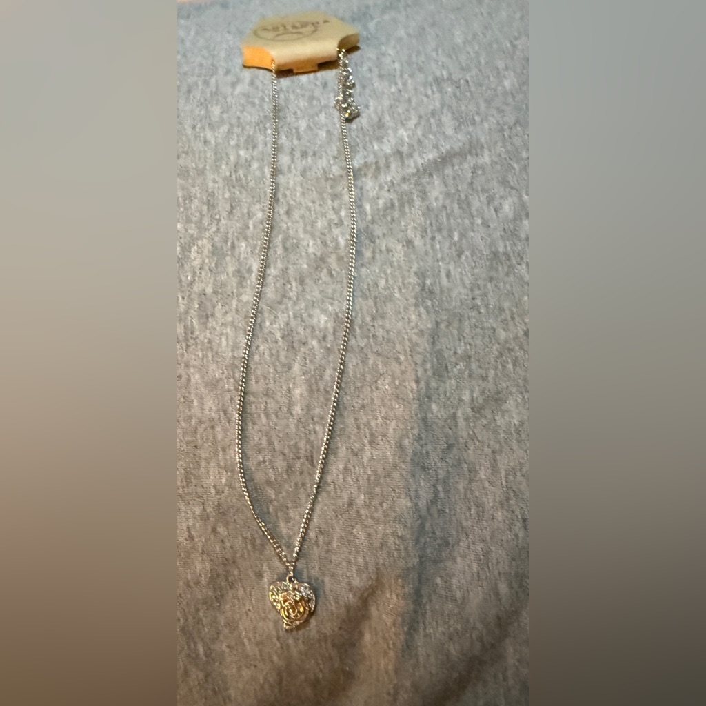 Arizona Jean Company Silver Heart Necklace